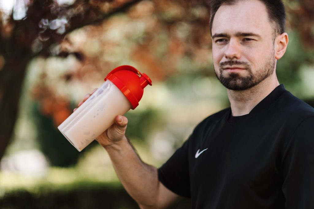 protein powder shake